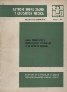 Camas consultorios y establecimientos asistenciales en la República Argentina