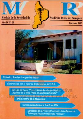 23° número de la revista Médico Rural.