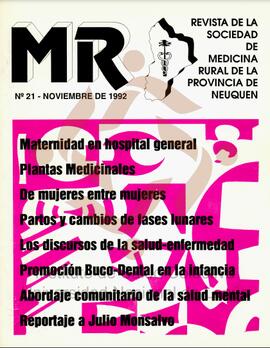 21° número de la revista Médico Rural.