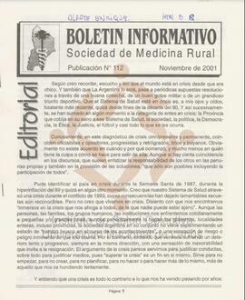 112° número del Boletín Informativo