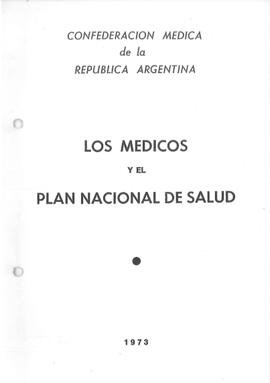 Los médicos y el plan nacional de salud