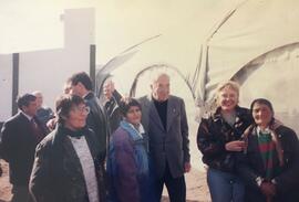 Inauguración del Centro de Salud y de la Escuela Primaria Albergue Nº 310