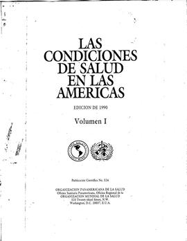 Las condiciones de salud en las Américas (Vol. I)