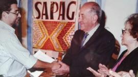 Presentación del libro El desafio escrito por Felipe Sapag