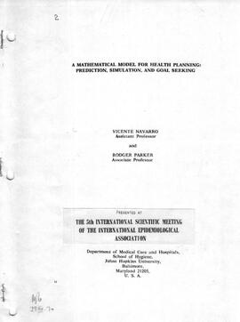 A mathematical model for health