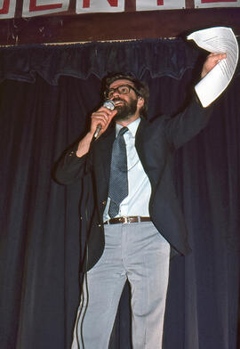Jorge Ferreira durante un sketch humorístico