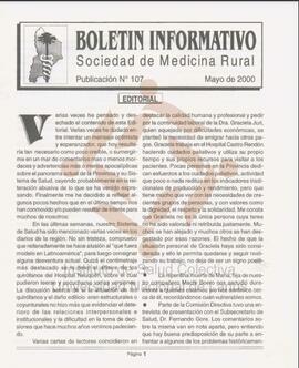 107° número del Boletín Informativo