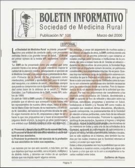 106° número del Boletín Informativo