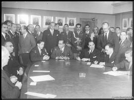 Firma del Tratado Sanitario con Paraguay y Bolivia