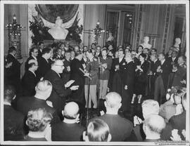 Visita del General Anastasio Somoza