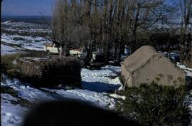 Asistencia social debido a intensas nevadas