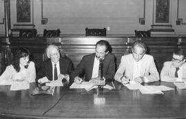 Firma de convenio Plan Alimentario