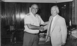Firma de convenio con la Obra Social de la Fuerza Aérea
