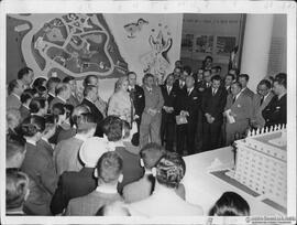 Inauguración de la exposición "Eva Perón y su Obra Social"