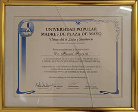 Reconocimiento a la trayectoria