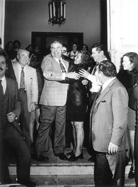 Toma en el Ministerio