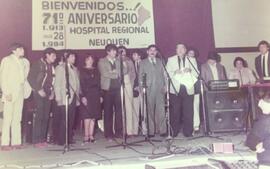 Comisión organizadora del 71º aniversario del Hospital Regional Neuquén