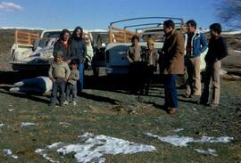Asistencia social debido a intensas nevadas