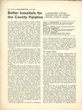 Better hospitals for county Palestine