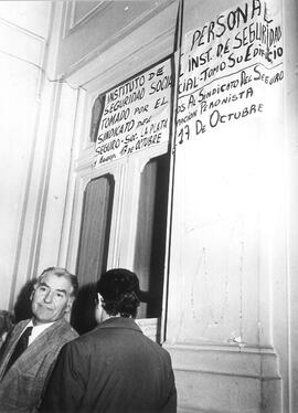Toma del Instituto de Seguridad Social